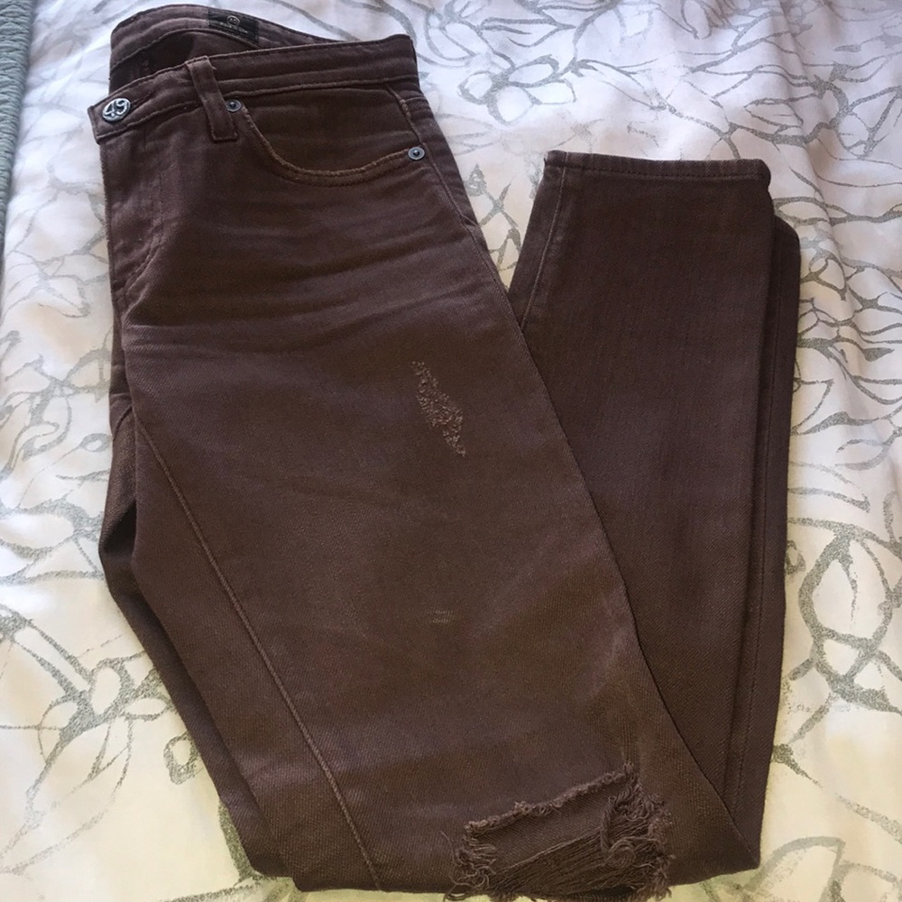 AG super skinny ankle jeans